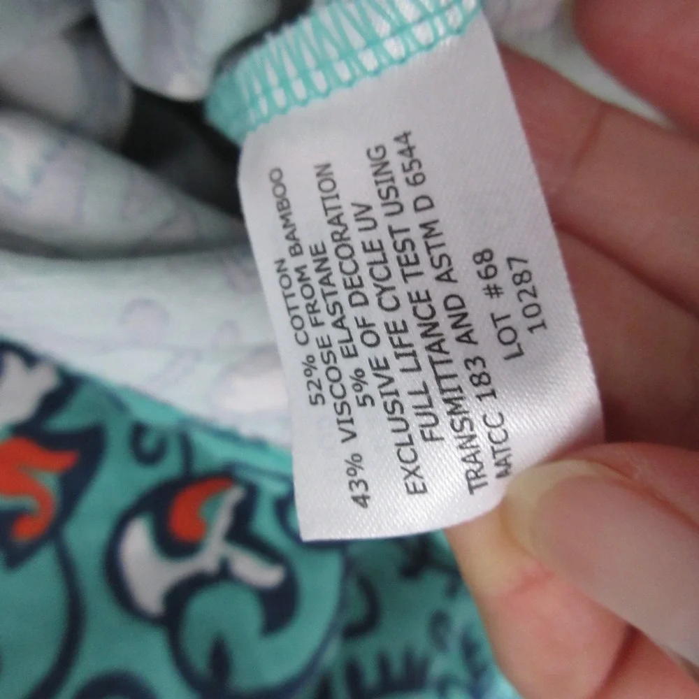 Coolibar Oceanside Tank Dress XXL Floral Shift UPF Beach Vacation Pool Bamboo - Picture 4 of 9